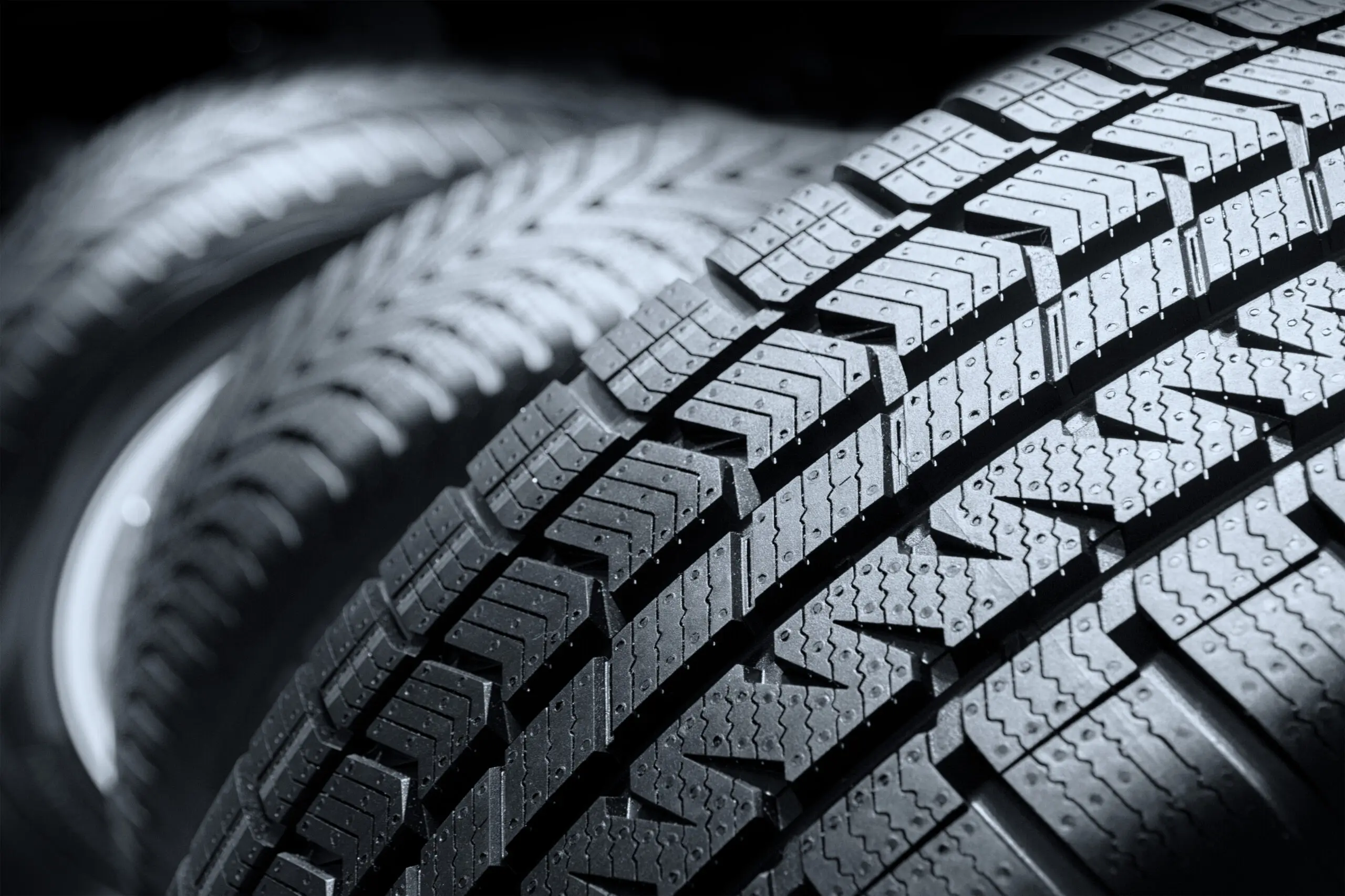 New tire with good tread.