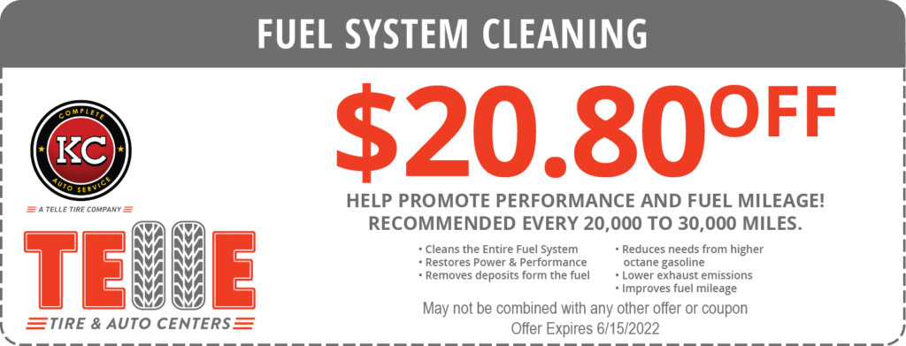 Fuel System Cleaning - $20.80 off
