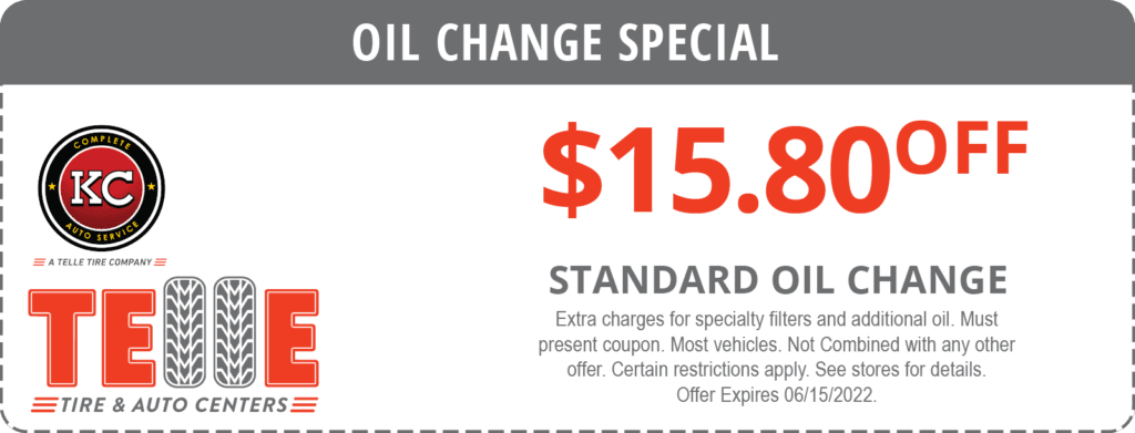 Oil Change Special - 15.80 off Synthetic oil change