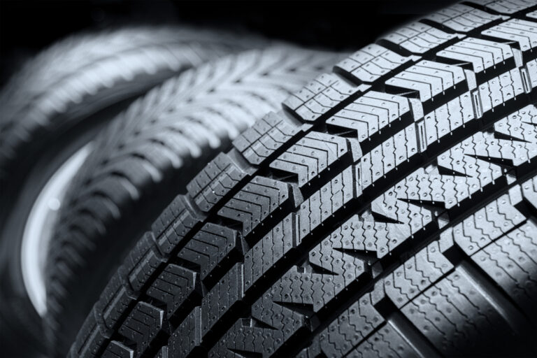 New tire with good tread.