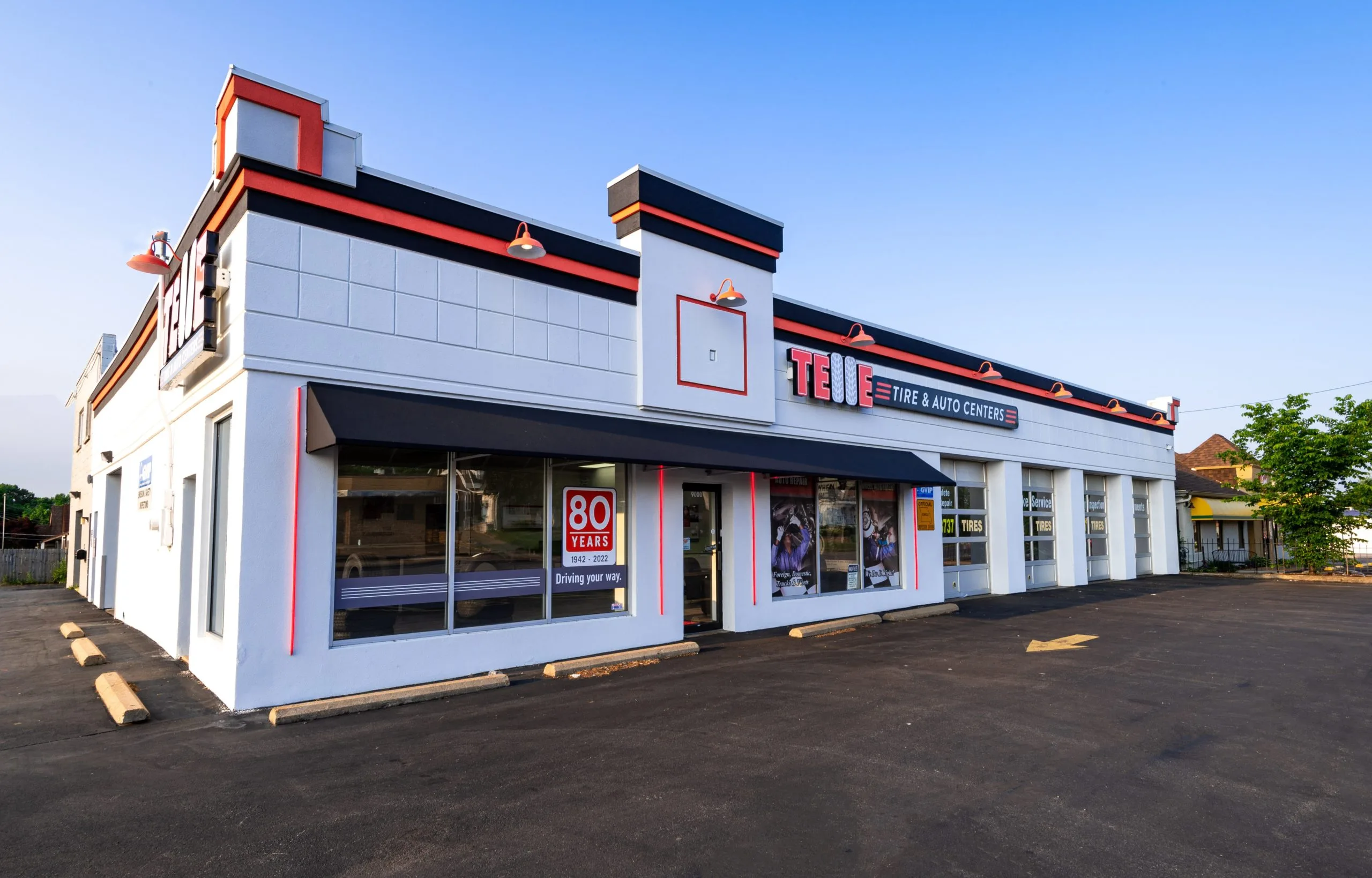The exterior of the Telle Tire & Auto Center location in Affton, MO.