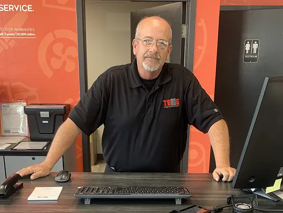 Greg Gibbons, General Manager of the Telle Tire & Auto Centers in Ballwin, MO.