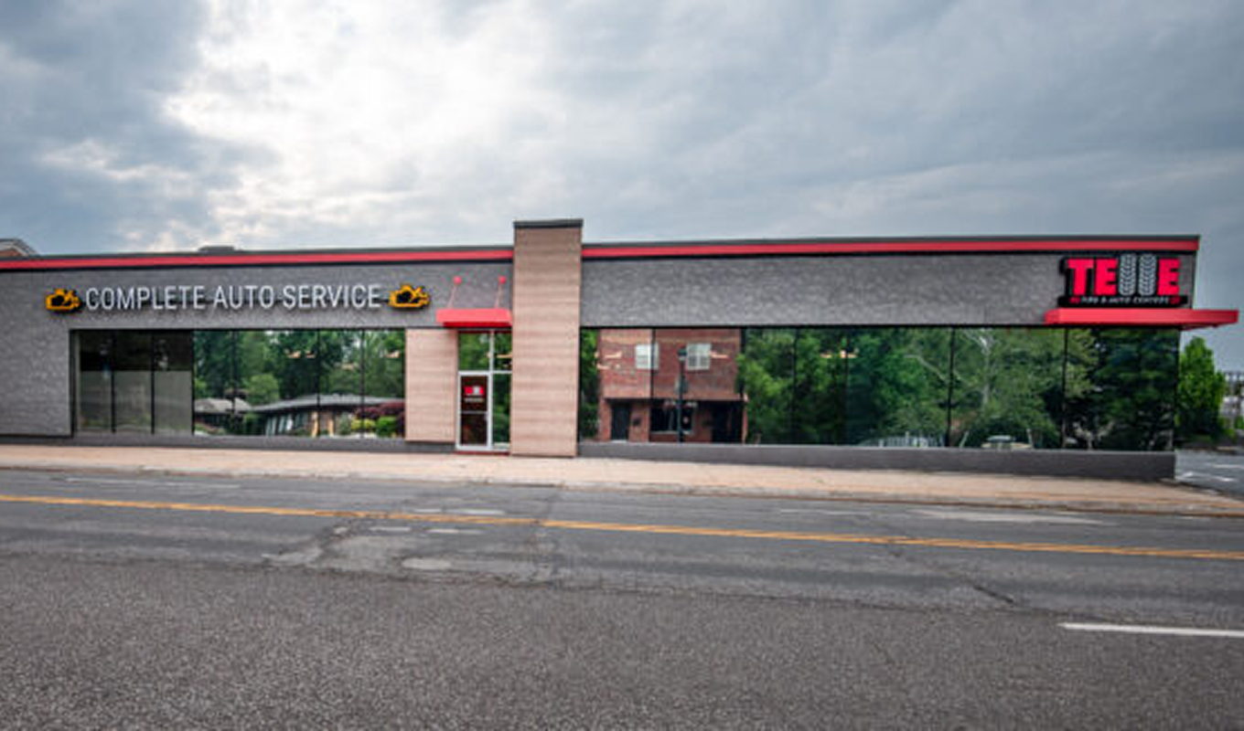 The exterior of the Telle Tire & Auto Centers Corporate Office location.