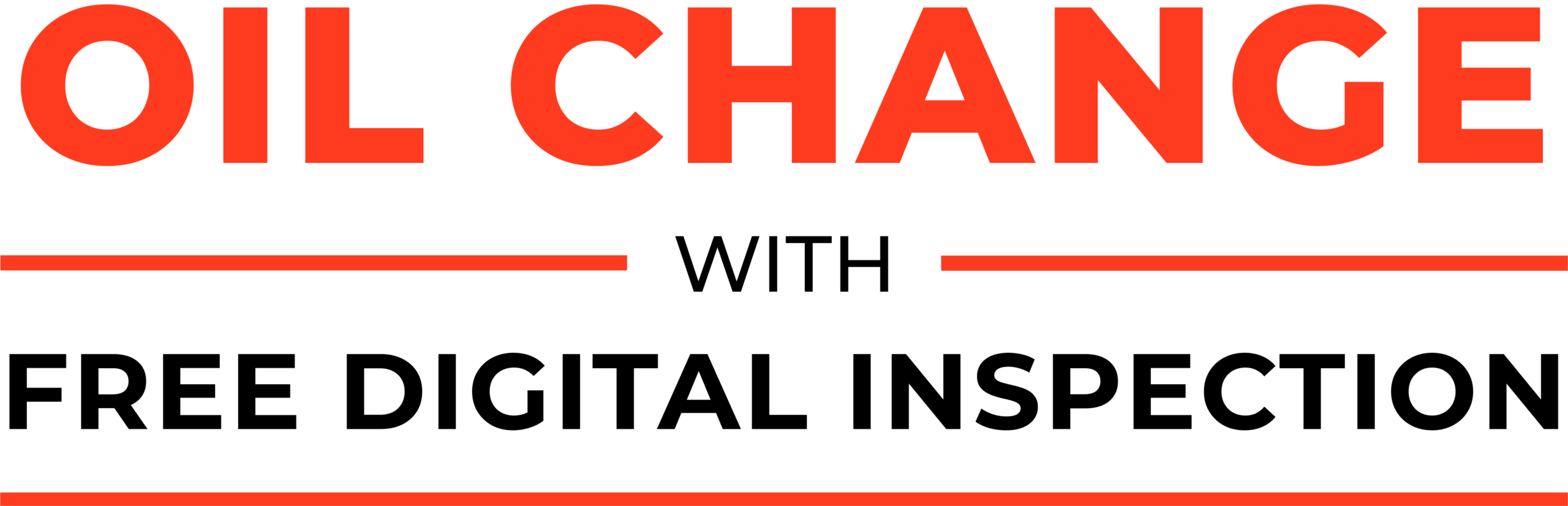 Oil Change With Free Digital Inspection