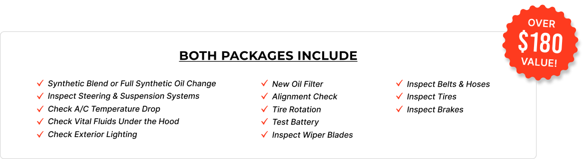 Oil Change With Free Digital Inspection