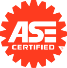 ASE-certified technicians