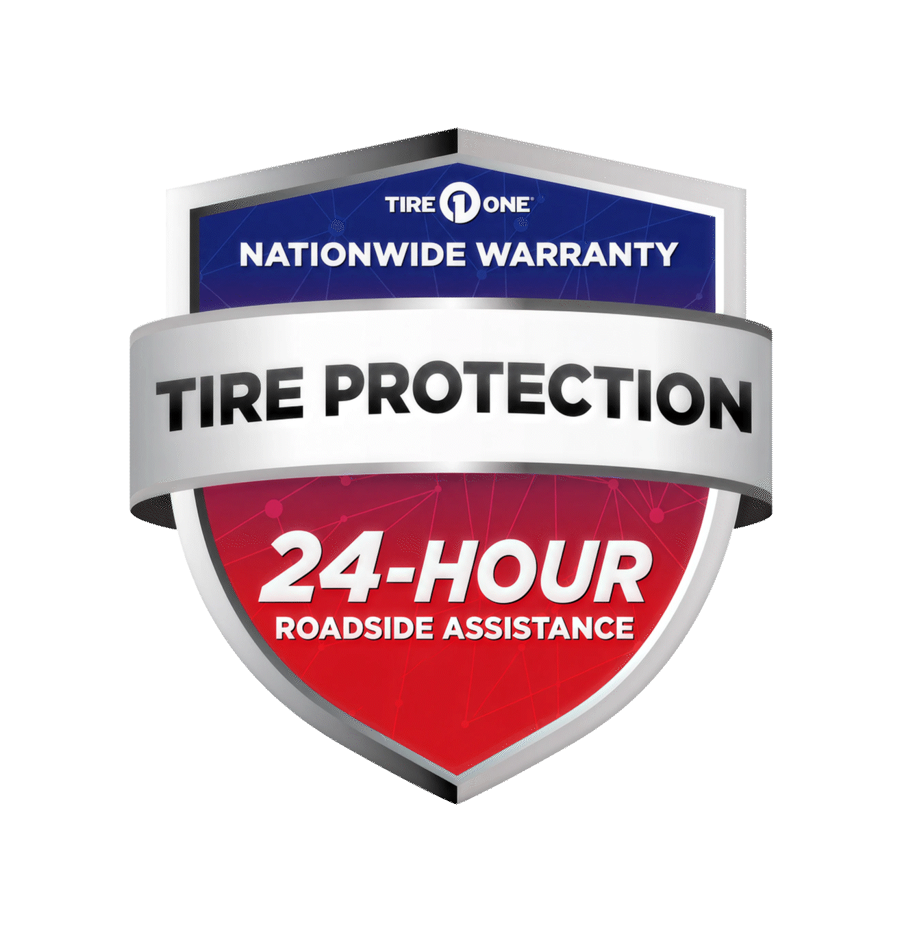 Tire protection badge