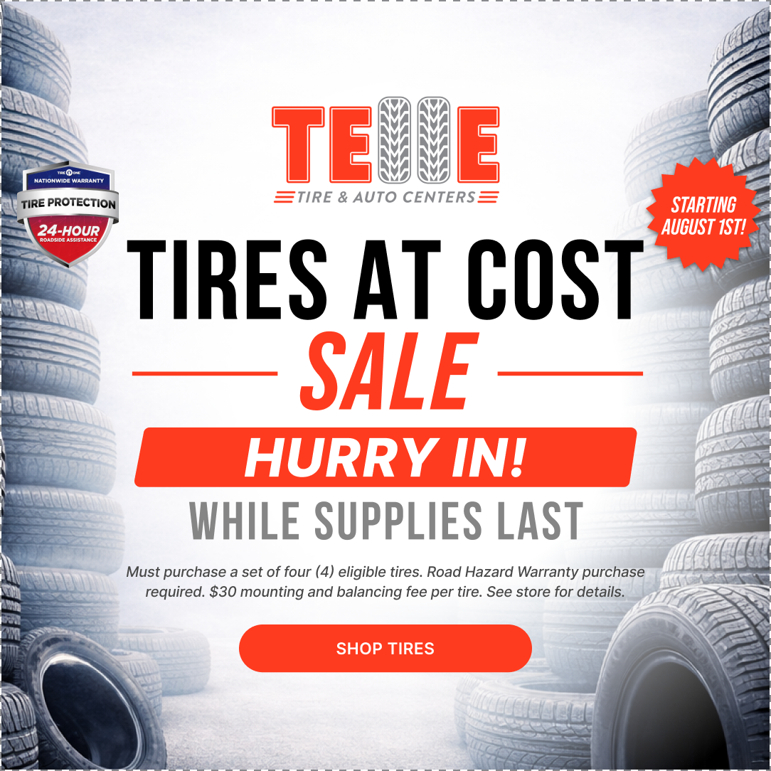 Tire Savings Event $100 Instant Rebate