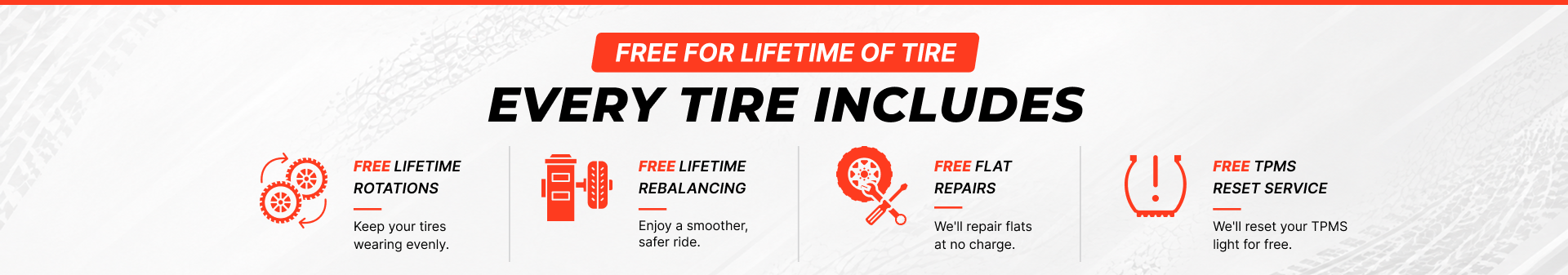 Tire shop banner