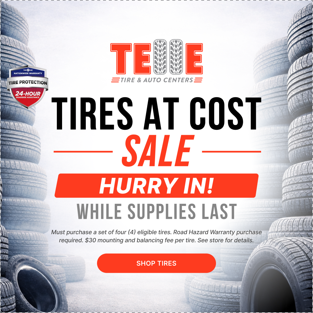 Tire Savings Event $100 Instant Rebate
