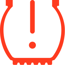 Tire pressure monitoring icon