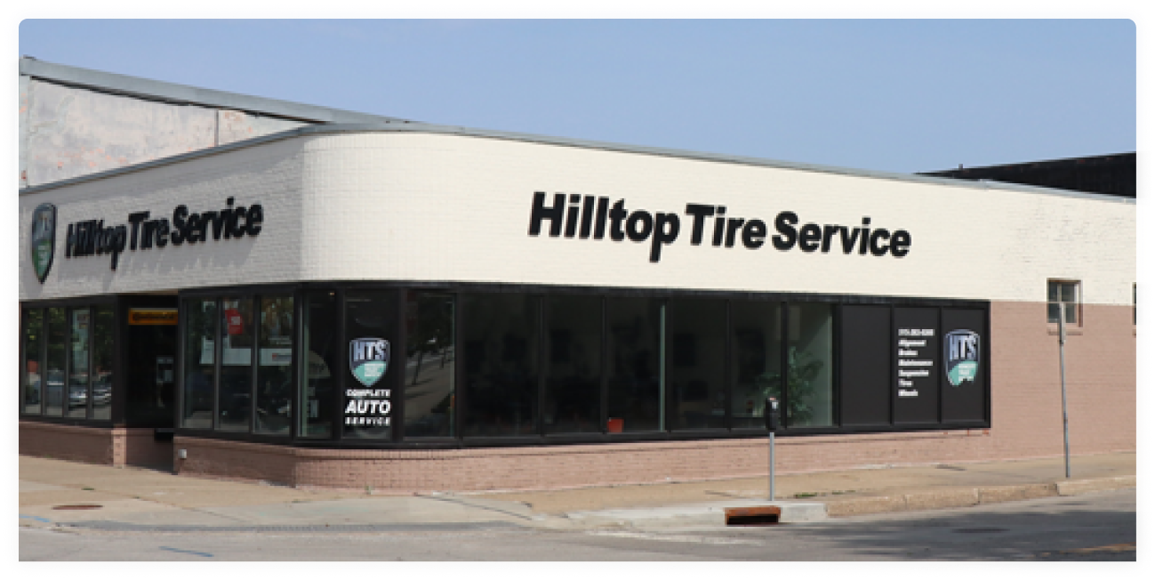 Hilltop Tire Service storefront
