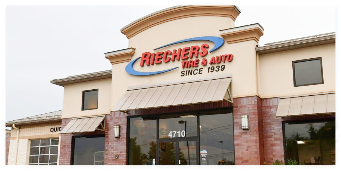 Riechers Tire storefront