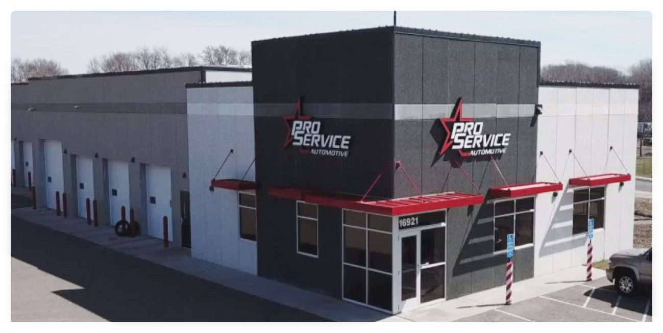 Pro Service Auto storefront