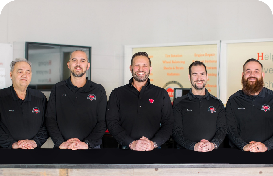 A local shop team