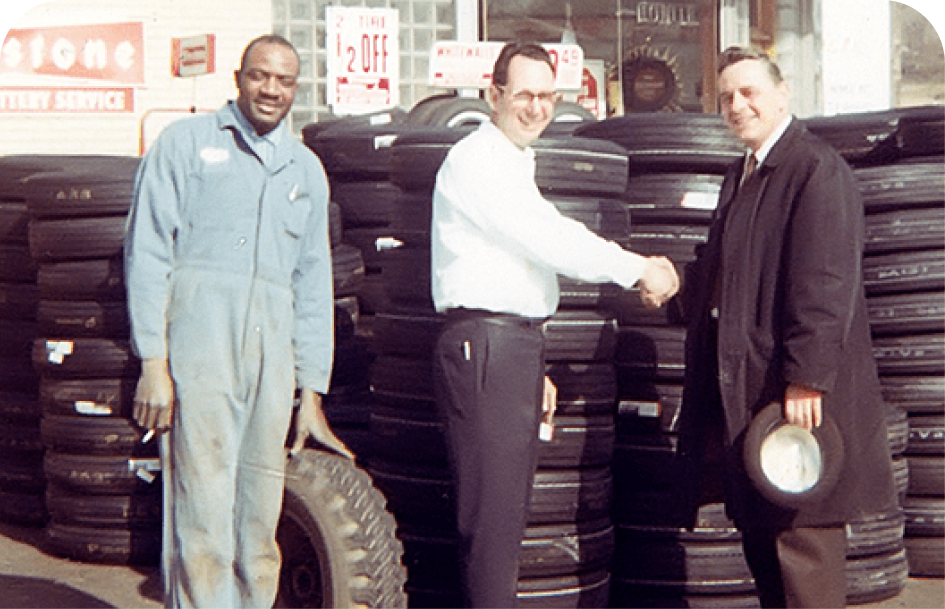 A historic tire shop partnership