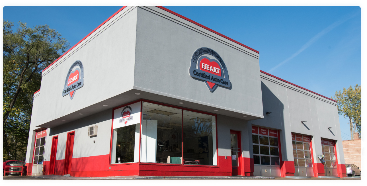 HEART Certified Auto Care storefront