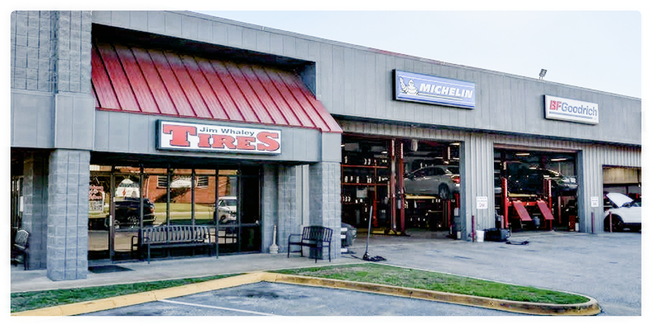 Jim Whaley Tires storefront