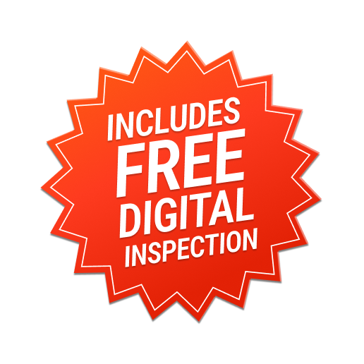 Includes free digital inspection